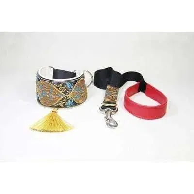 Regal Canine Ethnic Leather Collar