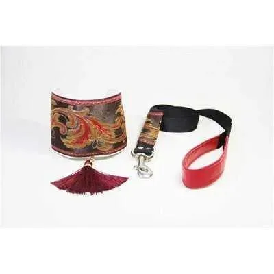 Regal Canine Ethnic Leather Collar