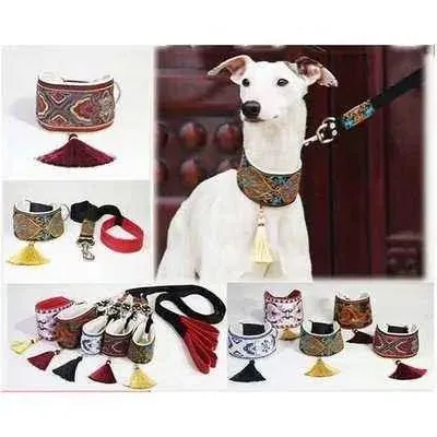 Regal Canine Ethnic Leather Collar