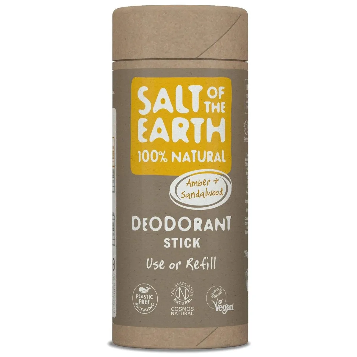 Salt of the Earth Amber & Sandalwood Deodorant Stick 75g