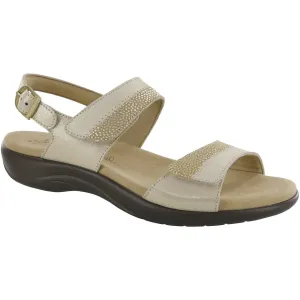 SAS Women's NUDU644 Nudu Heel Strap Golden Sandal-Made in USA-Brandy's Shoes