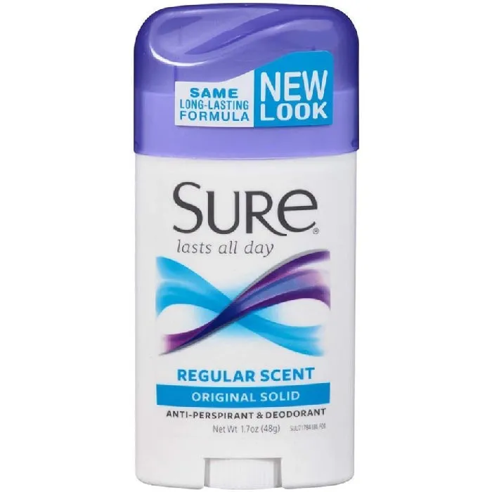 Sure Wide Antiperspirant & Deodorant Original Solid Regular Scent