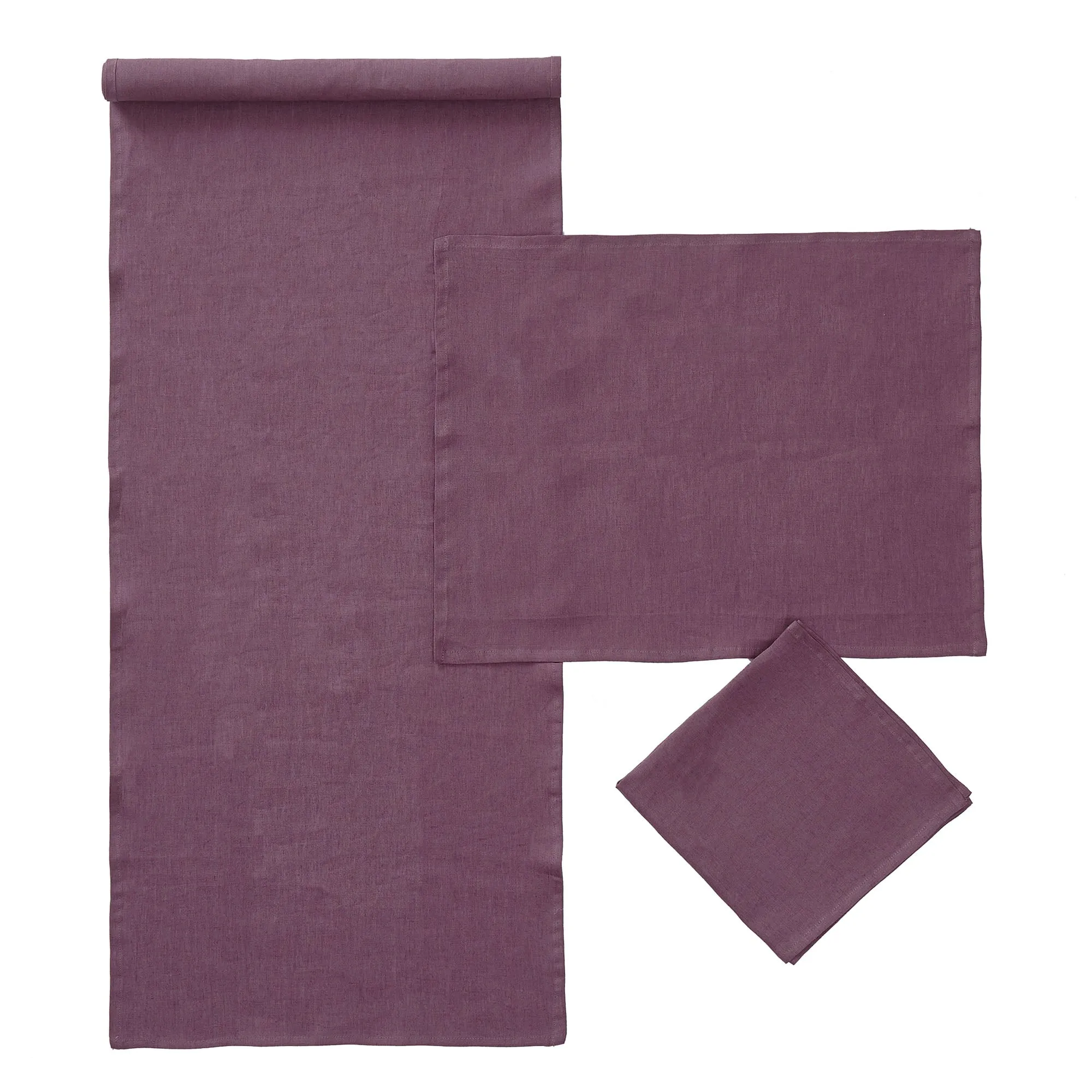 Teis Napkin Set [Aubergine]