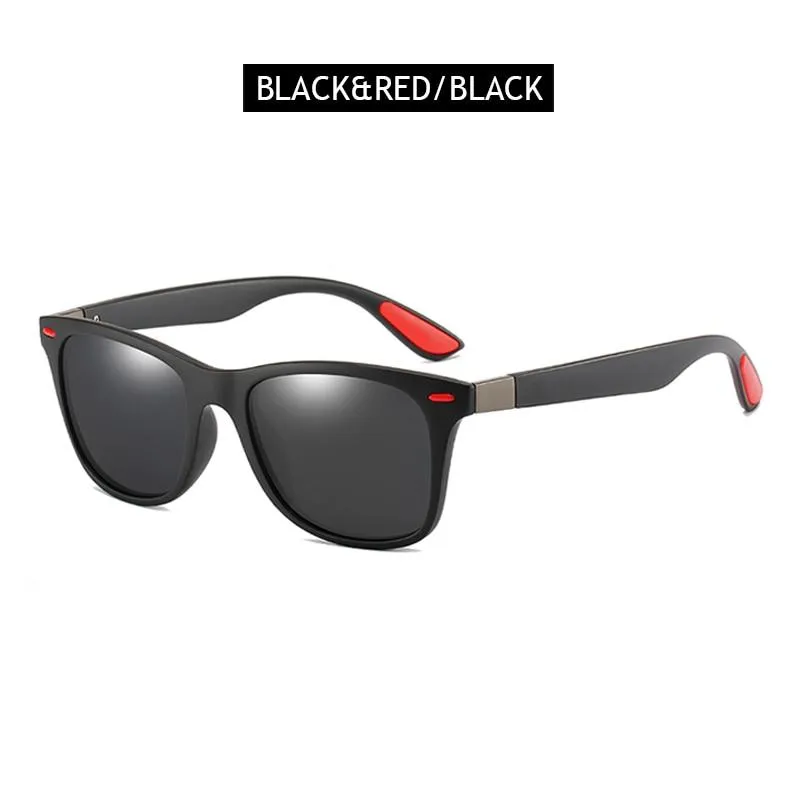 Unisex Stylish Polarised Classic Square Driving Sun Glasses