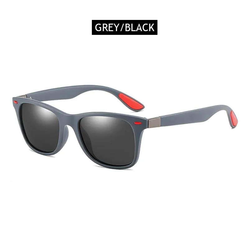 Unisex Stylish Polarised Classic Square Driving Sun Glasses