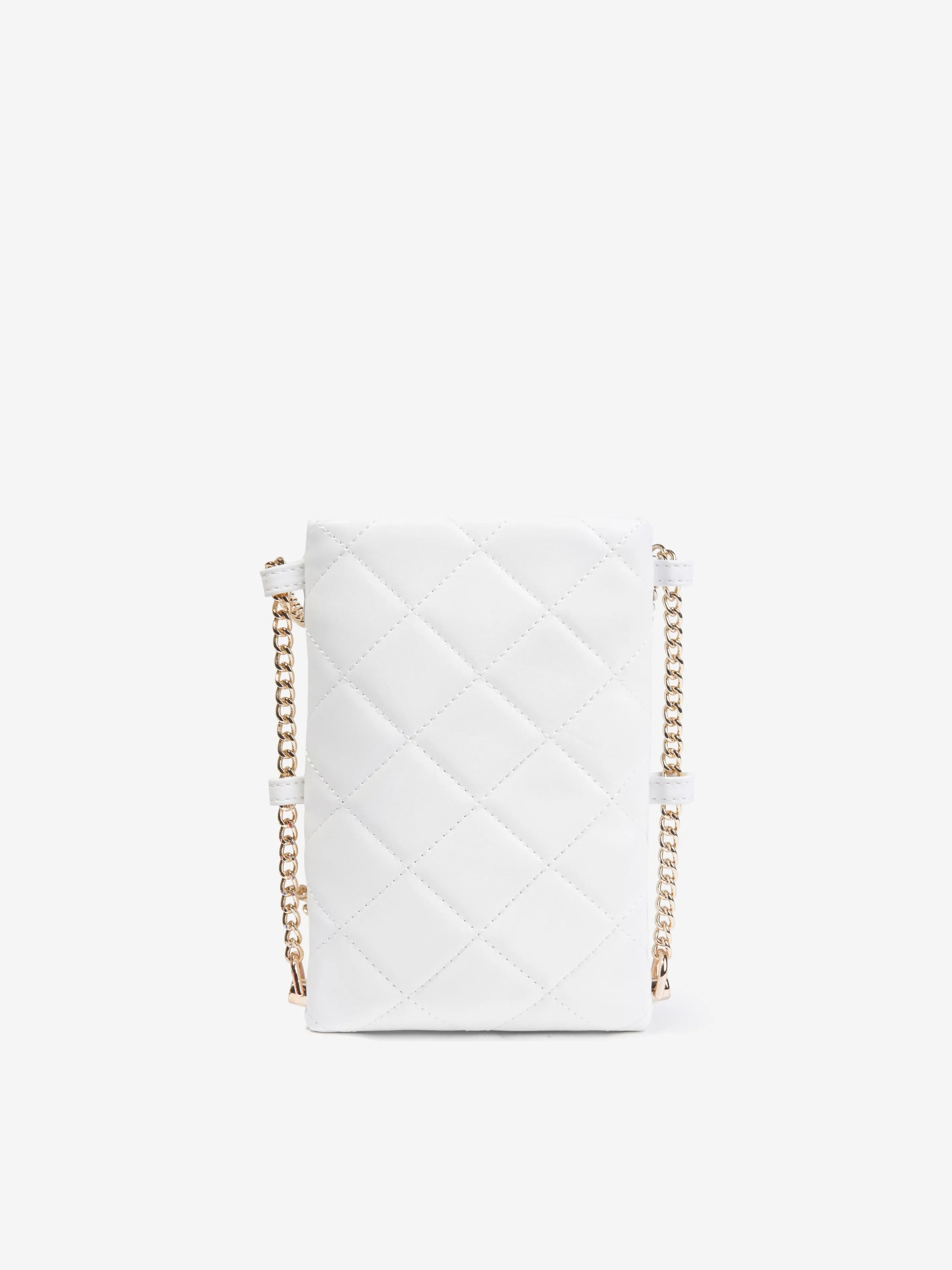 Valentino Girls Ocarina Crossbody Bag in White (19cm)