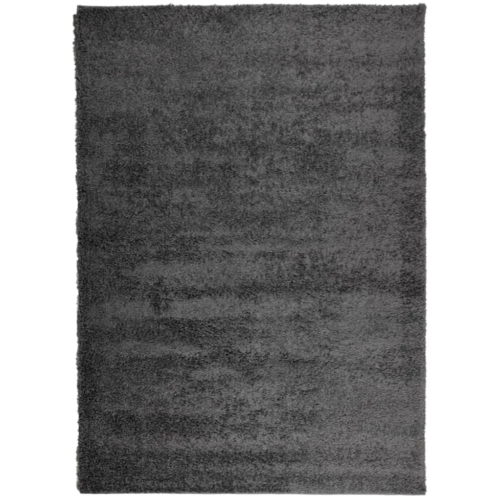 vidaXL Shaggy Rug PAMPLONA - High Pile Modern Anthracite 240x340 cm | Soft & Durable